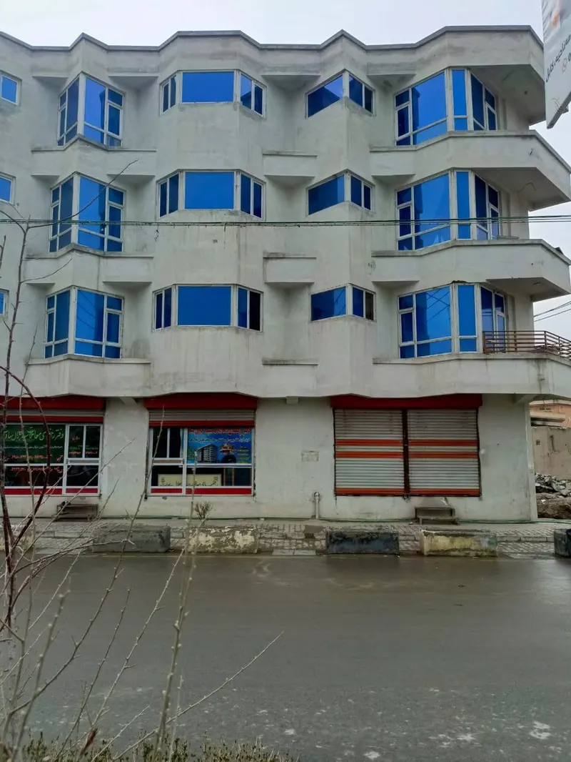 5-storey commercial building for sale, 3 apartments and 2 shops, District 7, Kabul (1)