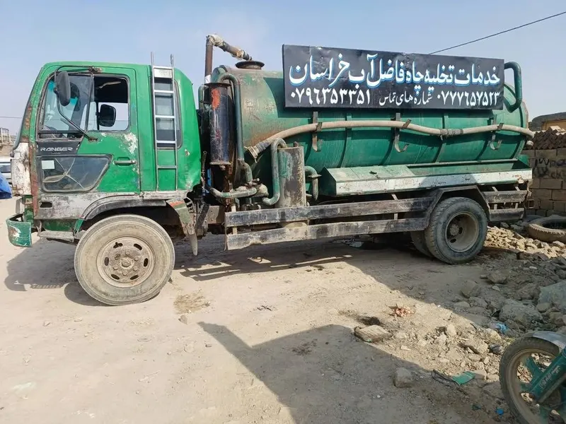 لاری هینو 1994 با تانکر فاضلاب 12000L (4)