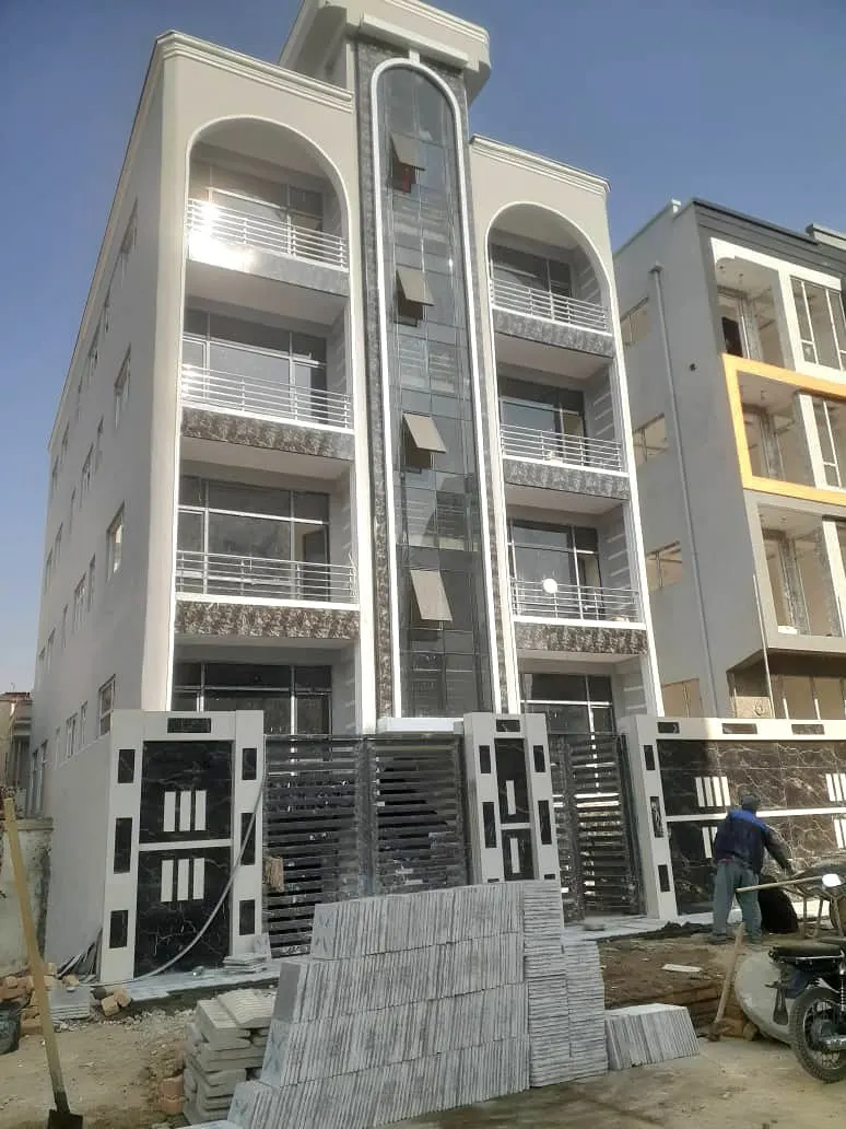 New apartment for sale, 3 rooms, 2nd floor, Hotel Parwan, District 15, Kabul (1)
