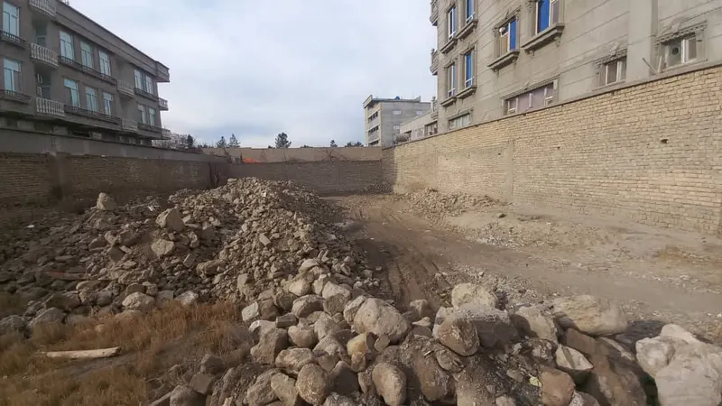 قطعه زمین دیوارکشی‌شده تجارتی برای فروش، 500 m²، نزدیک مسجد رسول برات، مزار شریف (2)