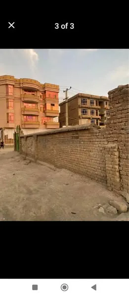 Walled corner land for sale, 300 m², Global Township, Qasaba, Kabul (2)