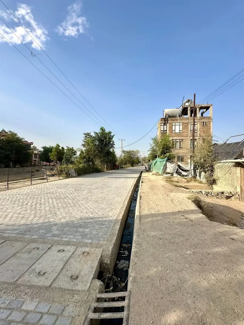 زمین دیوارکشی شده 250 m² در چهلستون، پل حسن، کابل (2)