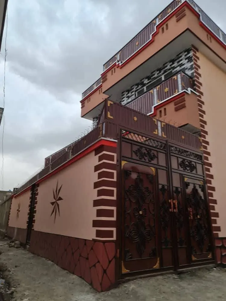 د پلورنې دوه پوړیز کور، 3 خونې، 160 m²، پل حسن خان، ناحیه 7، کابل (1)