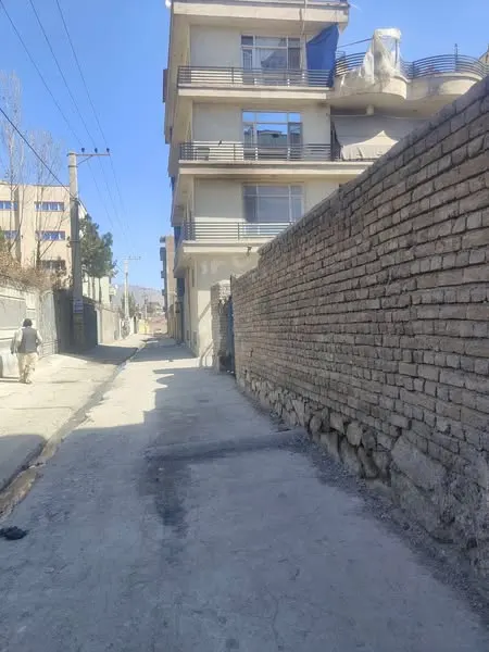 Walled corner land for sale, 220 m², Chardehi, District 6, Kabul (2)
