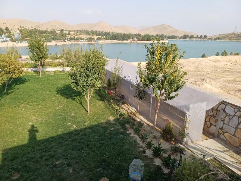 Leisure garden with glasshouse for sale, Qargha Dam (8)