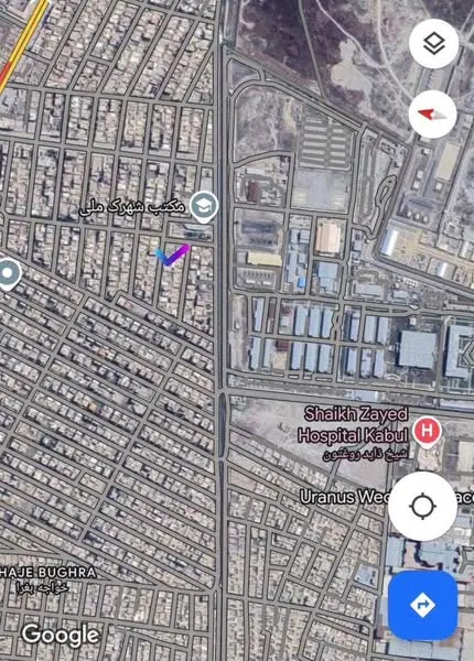 Walled corner land for sale, 300 m², Milli Township, behind new Interior Ministry (4)