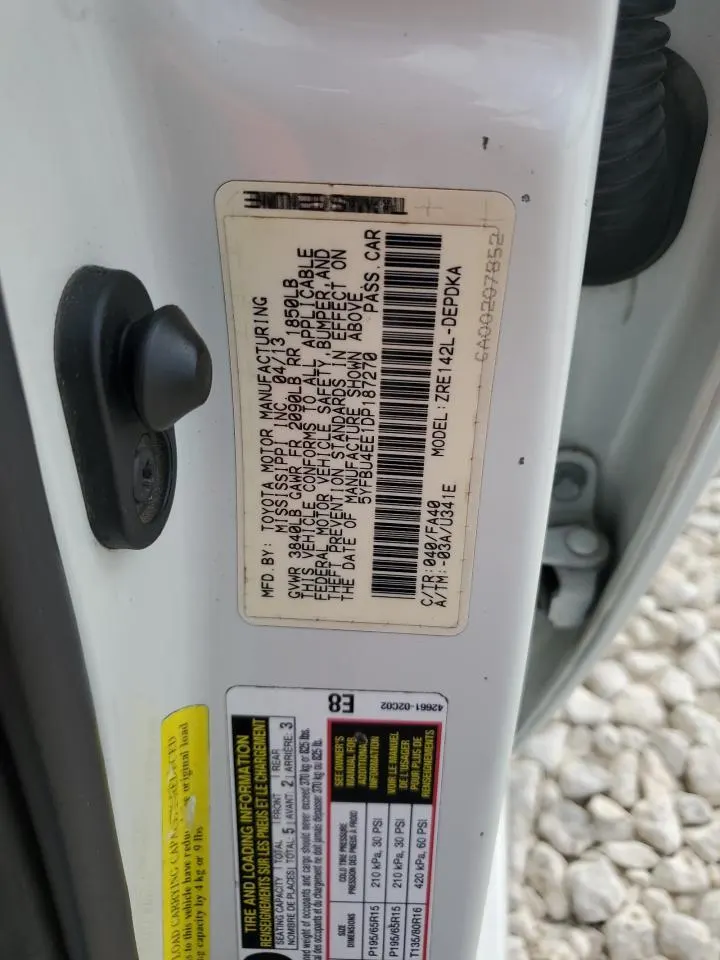 Toyota Corolla LE 2013 (6)