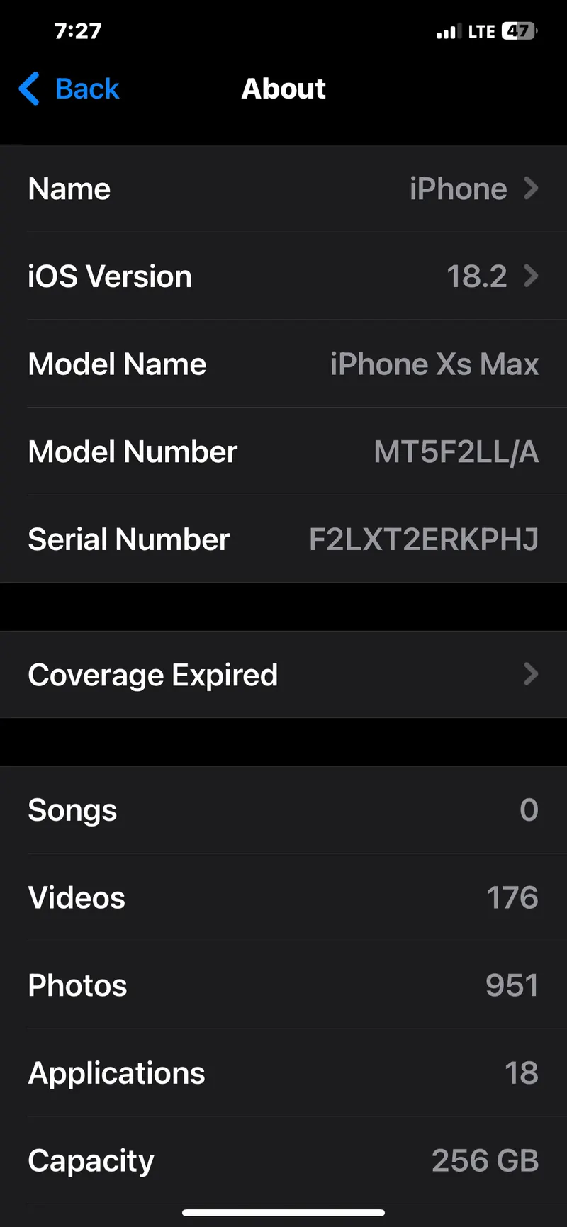 IPhone X Max 256GB (5)