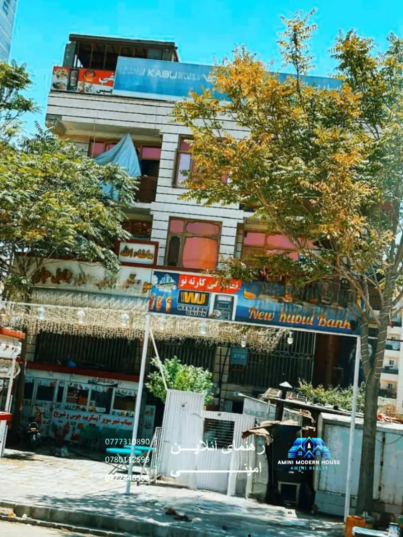 5-storey commercial building for sale, 300 m², Karte Naw Market, Kabul (2)