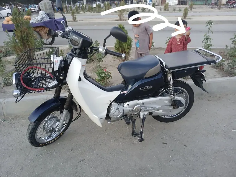 Japanese 4-Speed Motorcycle (2)