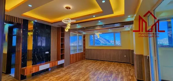 VIP اپارتمان د پلورنې لپاره، 4 خونې، 180 m²، اتم منزل، د ده بوري څلورلارې، کابل (1)