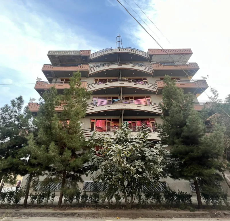 6-storey building for sale, 10 apartments, Gul-e Surkh Square, District 4, Kabul (1)