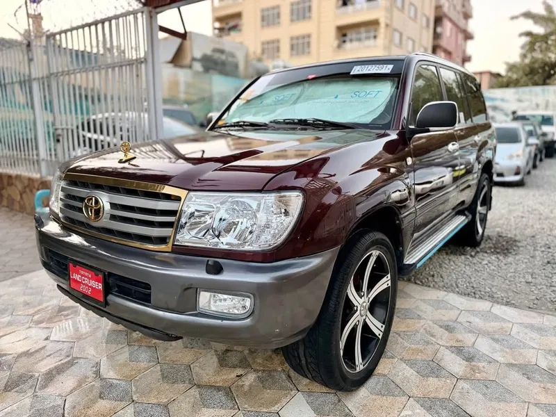 Toyota Land Cruiser 2002, Clean Documents, Burgundy (5)