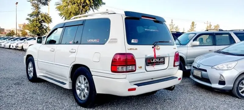 Lexus LX470 2000, Pearl White, V8, Automatic (3)