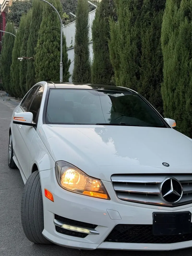 Mercedes C250 2013 White (1)