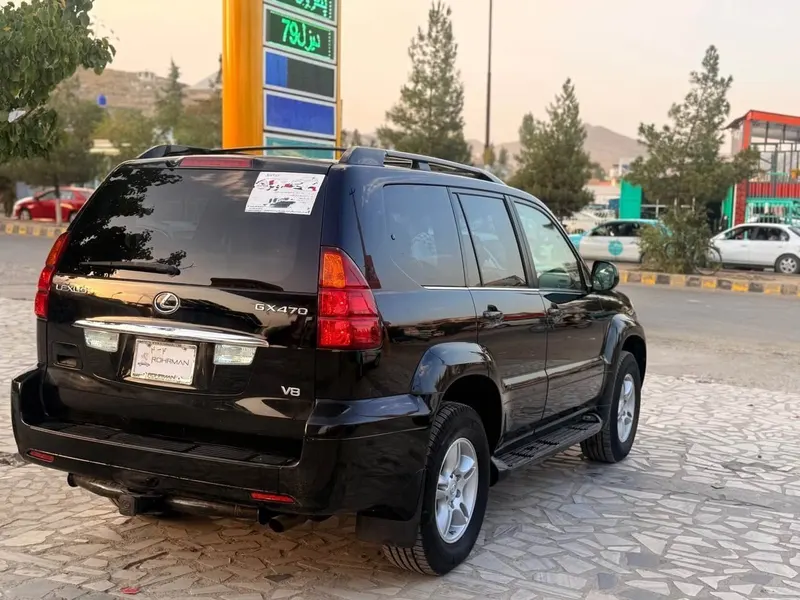 Lexus GX 470 2006, black, full option, registered in Kabul (4)