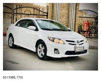 Toyota Corolla 2010 Canadian, White, No Accident, 5500 USD (3)