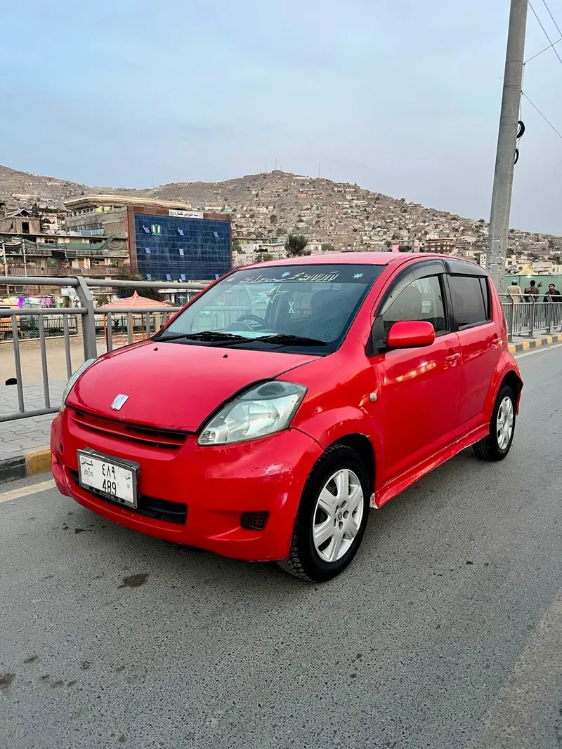 Toyota Passo 2006 Automatic, Red, Kabul Plate (1)