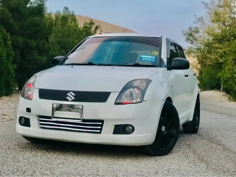 Suzuki Swift 2008, White, AC and Heating Working (1)