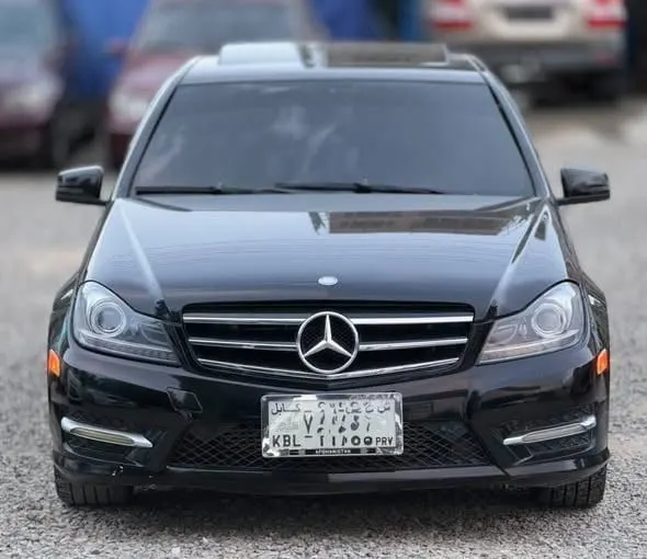 Mercedes-Benz C250 AMG 2012, Black, for sale (1)