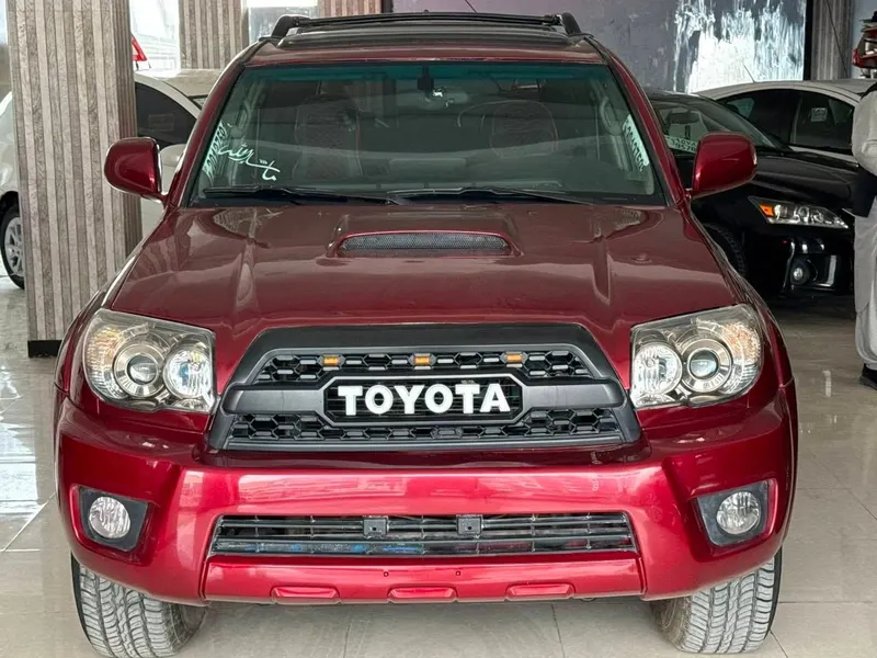 Toyota 4Runner 2007 Sport 8-cylinder, maroon (1)