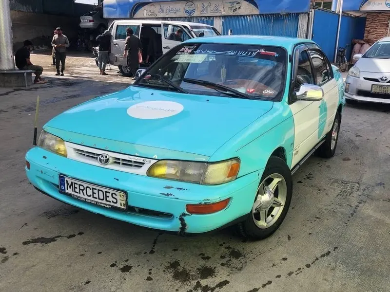 Toyota Corolla 1997 city taxi, 4A engine, automatic (2)