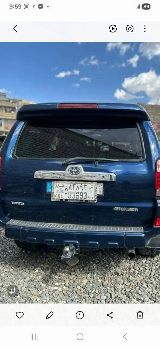 Toyota 4Runner 2003, Blue, V6 Automatic (5)