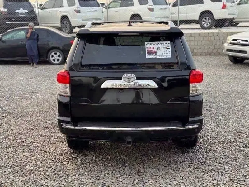 Toyota 4Runner 2010, 6-Cylinder, 4.0L, Black, Kabul Registered (5)