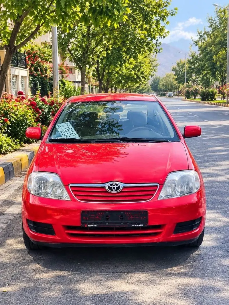 Toyota Corolla 2005 Full Option, Red, Automatic, Clean Documents (1)
