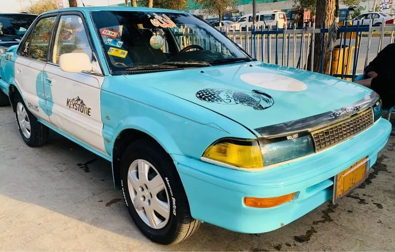 Toyota Corolla 1991 German taxi, 4A engine, clean documents (1)