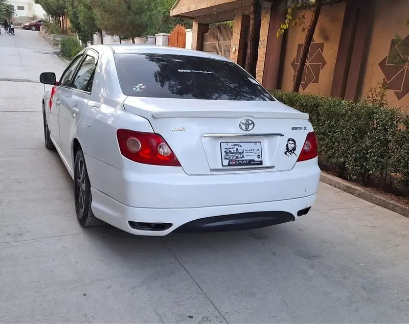 Toyota Mark X 2006 Full Option, 2016 Shape, Automatic, White (4)