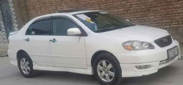 Toyota Corolla 2007 White Top Class Automatic (2)
