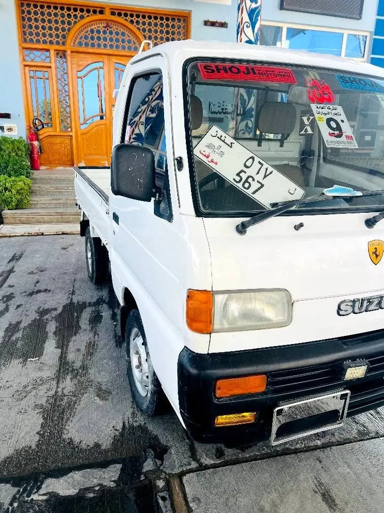 Suzuki Carry 1998 Japanese Pickup, White, Kunduz Plate (2)
