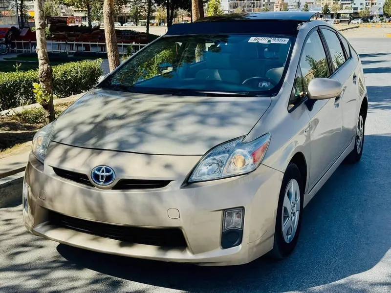 Toyota Prius Hybrid 2011, Gold Color, Registered in Kabul (3)