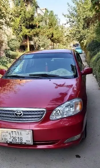 Toyota Corolla 2007, Dark Red, Clean Documents, Kabul (3)