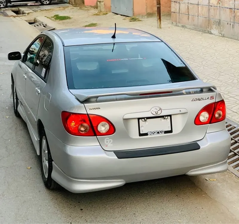 Toyota Corolla 2005 S, Silver, Registered in Kabul, No Accident (5)