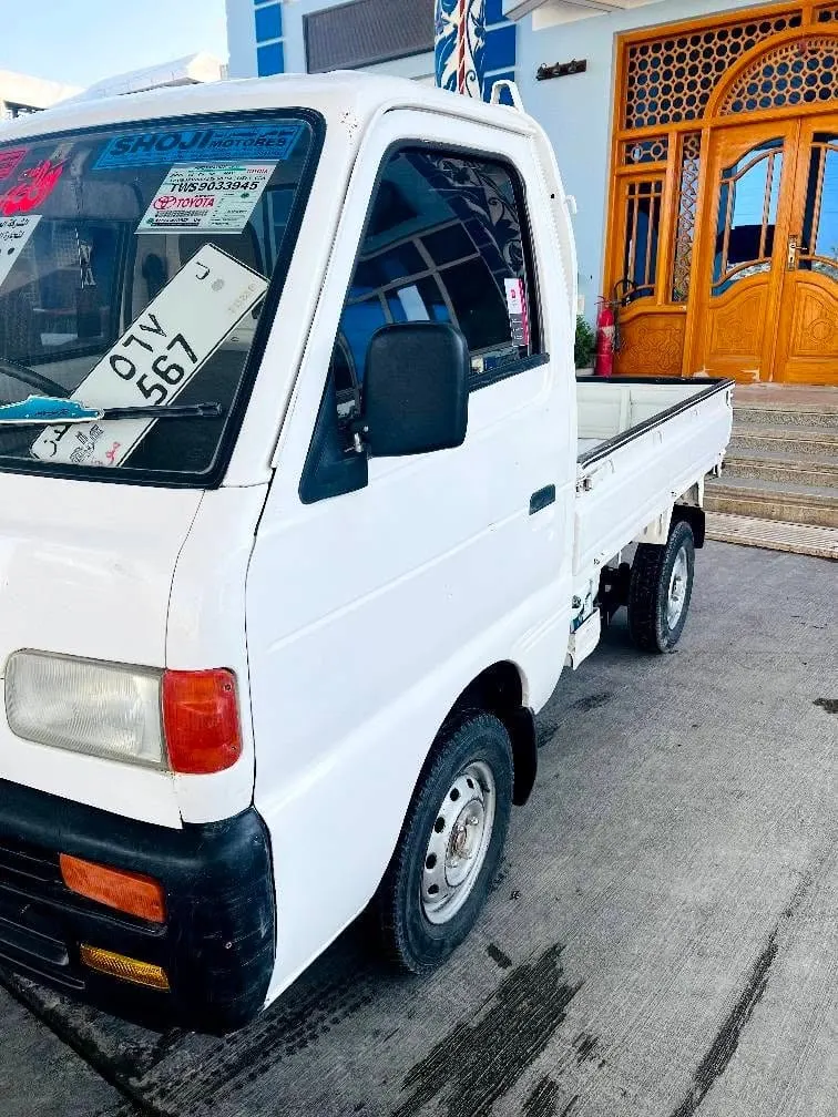Suzuki Carry 1998 Japanese Pickup, White, Kunduz Plate (3)