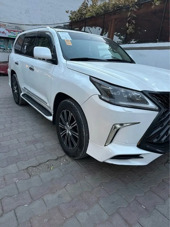 Lexus LX570 American 2009, 2020 Body Kit, White (5)