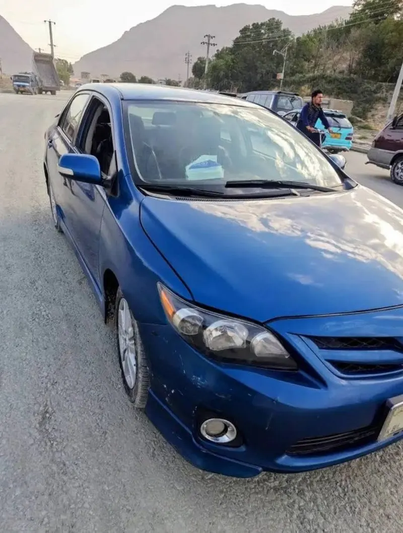 Toyota Corolla 2010, Blue, S Option, Company Plate (1)