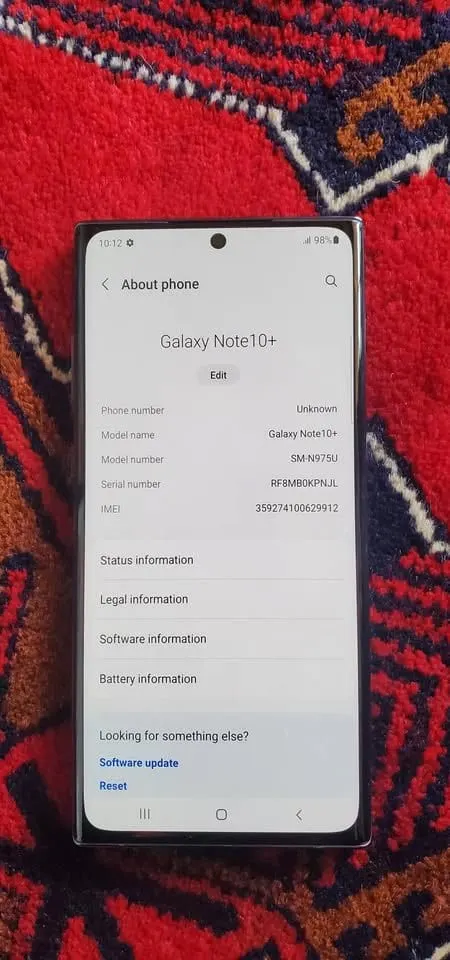 Samsung Galaxy Note10+ 256GB, 12GB RAM, Good Condition (2)