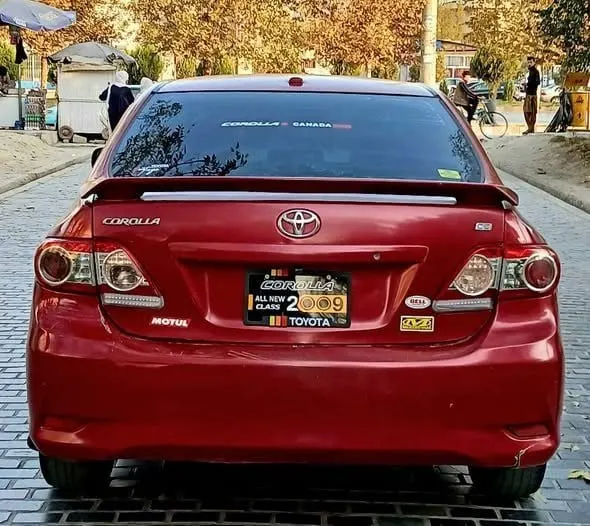 Toyota Corolla 2009 Full Option, Red, Automatic (5)
