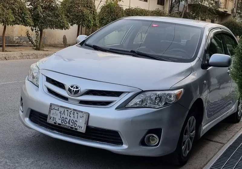 Toyota Corolla 2013 Gulf Model, Silver, Automatic, 86,000 km (1)