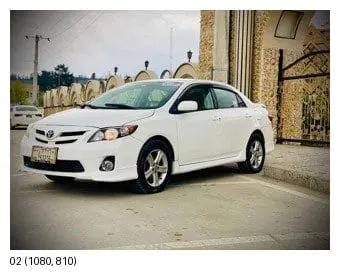 Toyota Corolla 2010 Canadian, White, No Accident, 5500 USD (2)
