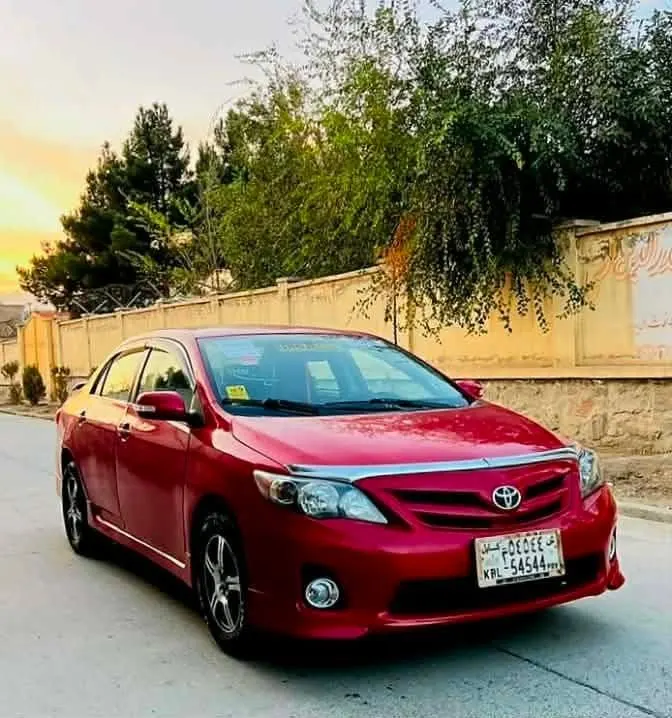 Toyota Corolla 2009 Full Option Automatic, Red (4)
