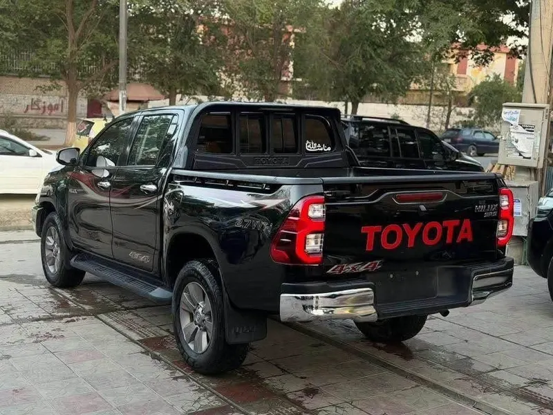 Toyota Hilux 2024 black, 4-cylinder petrol, Kabul (3)