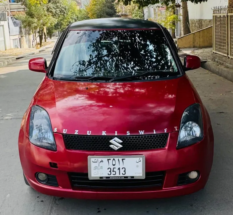 Suzuki Swift 2005, 4-cylinder, Herat plate (3)
