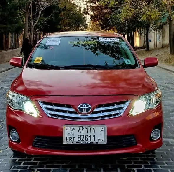 Toyota Corolla 2009 Full Option, Red, Automatic (1)