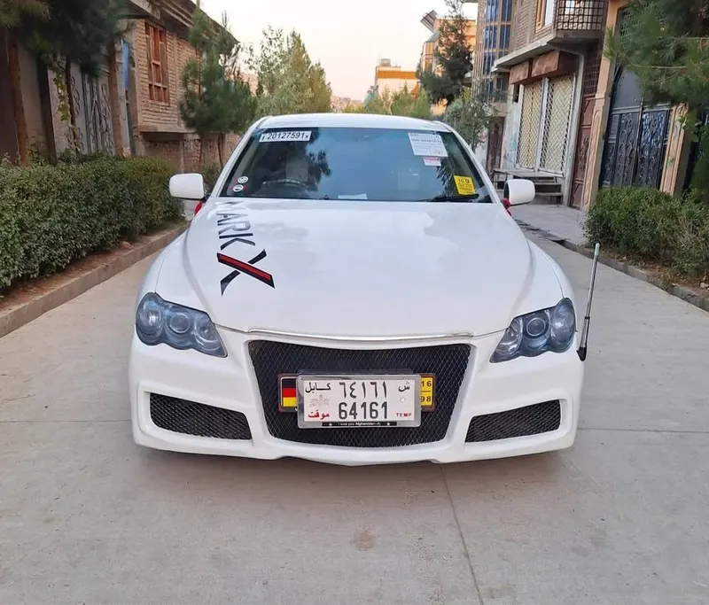 Toyota Mark X 2006 Full Option, 2016 Shape, Automatic, White (3)