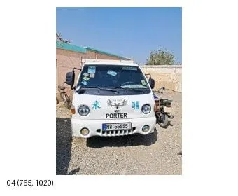 Shazu 2000 White Pickup, Kabul Plate (4)