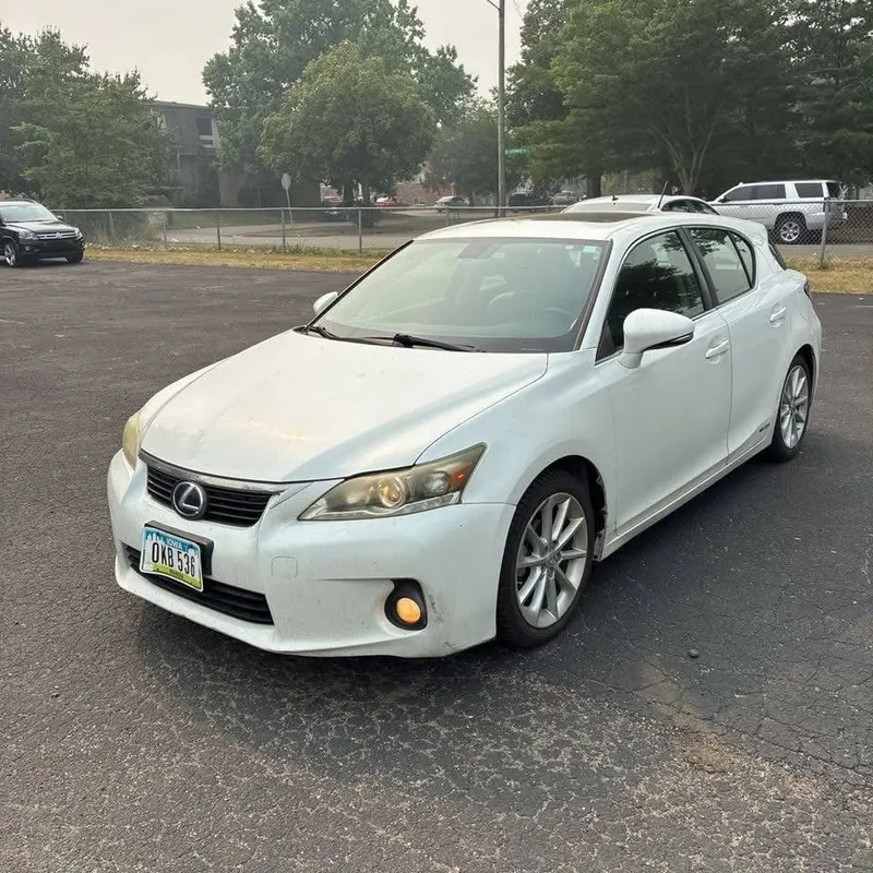Lexus CT 200h 2012 Hybrid, 219891 km, White (4)